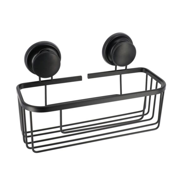 Panier rectangulaire alu noir 13,5cm - TENDANCE