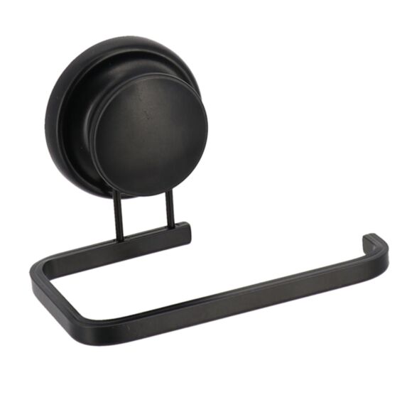 Dérouleur papier WC alu Noir 9,5cm - TENDANCE