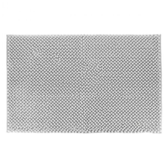 Tapis microfibre boules 50 x 80 cm gris clair - TENDANCE