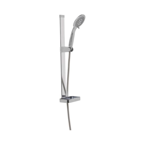 Colonne de douche design alu chromé 3m Chromé - TENDANCE