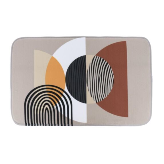 Tapis microfibre imprimé Trendy 45 x 75 cm - TENDANCE