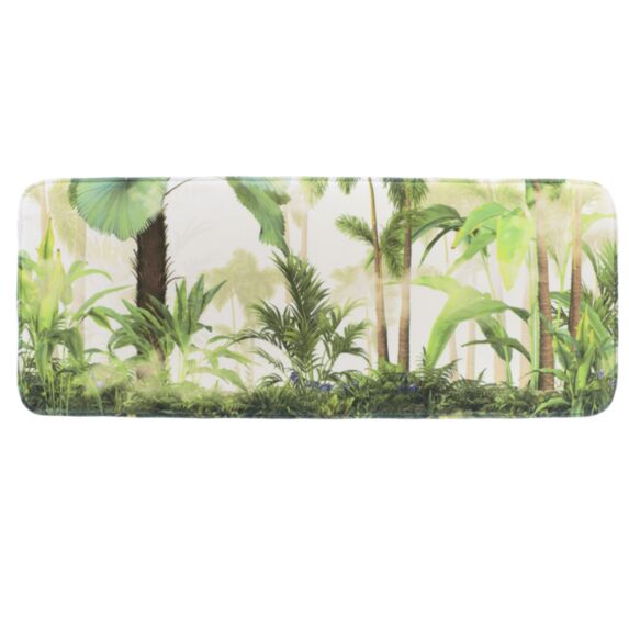 Tapis microfibre imprimé 45x120cm Oasis - TENDANCE