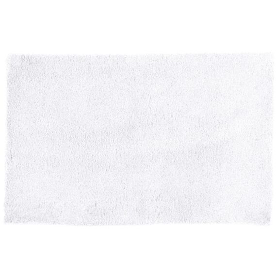 Tapis polyester 50x80cm blanc - TENDANCE