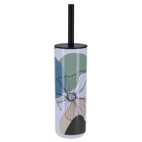 Brosse WC PS avec couvercle Flowers - TENDANCE