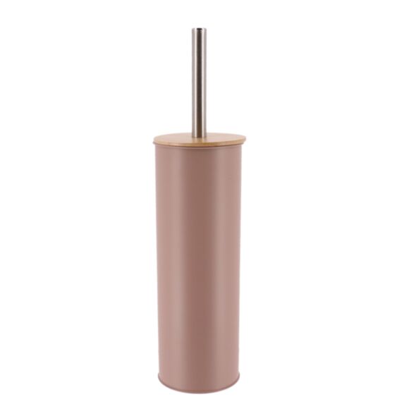 Brosse WC Métal Bambou Cappuccino 9,6cm - TENDANCE
