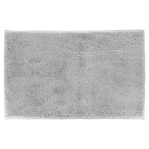 Tapis polyester 50x80cm gris clair - TENDANCE