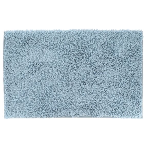 Tapis microfibre boules 45 x 75 cm bleu clair - TENDANCE