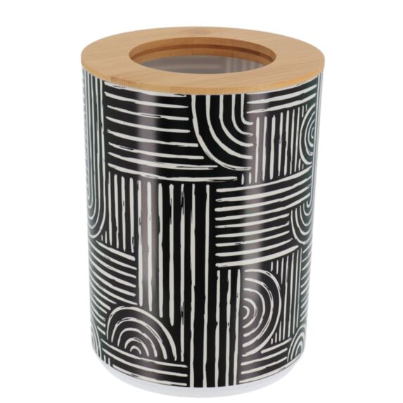 Poubelle PP imprimée 5L Ethnic vibes - TENDANCE