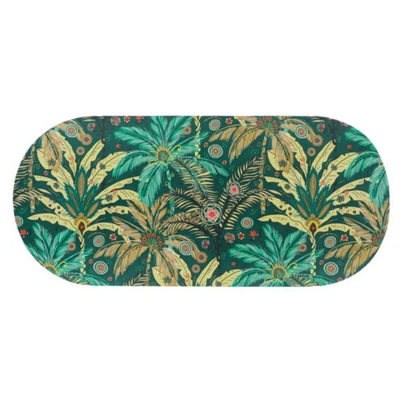Tapis ovale absorbant Rêve d'ailleurs 45x100cm multicolore - TENDANCE