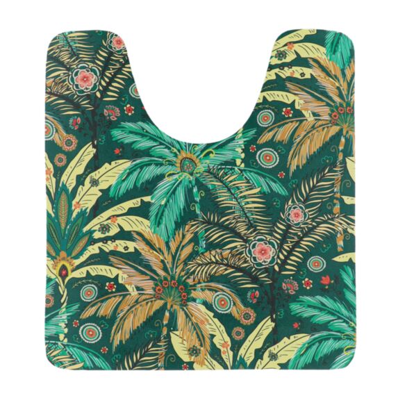 Tapis contour WC Reve d'ailleurs 45x50cm Multicolore - TENDANCE
