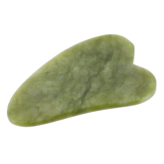 Guasha Massage visage Jade Vert 0,5cm - TENDANCE