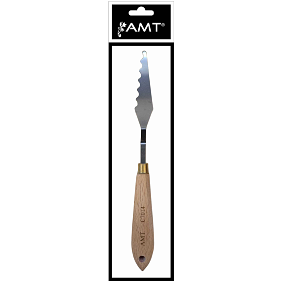 Couteau à peindre n°7014 manche bois - AMT