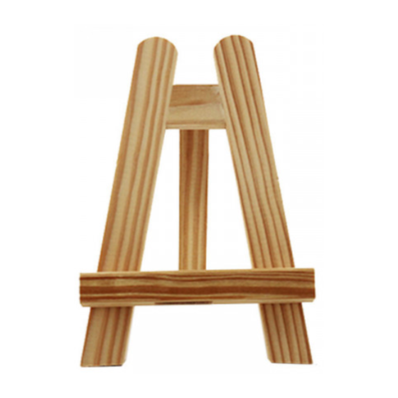 Chevalet Expopro 20 cm grosses sections bois naturel - AMT