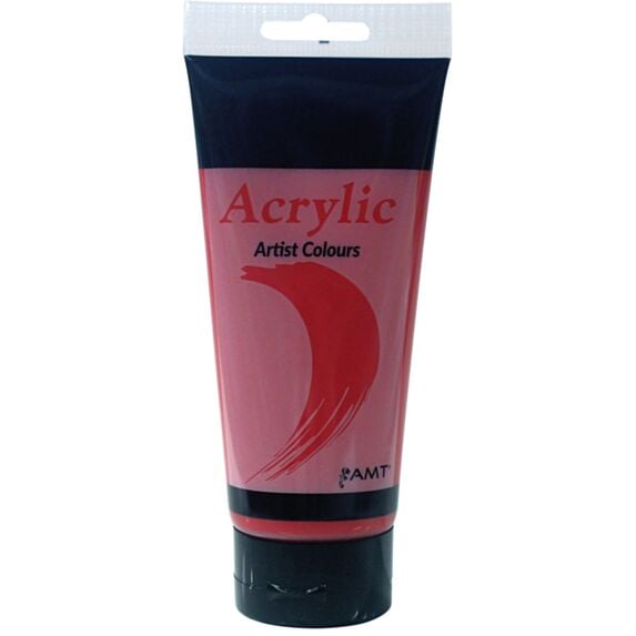 Peinture acrylique tube 200 mL cadmium rouge - FEVICRYL