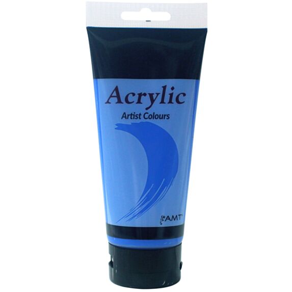 Peinture acrylique tube 200 mL primary cyan - FEVICRYL