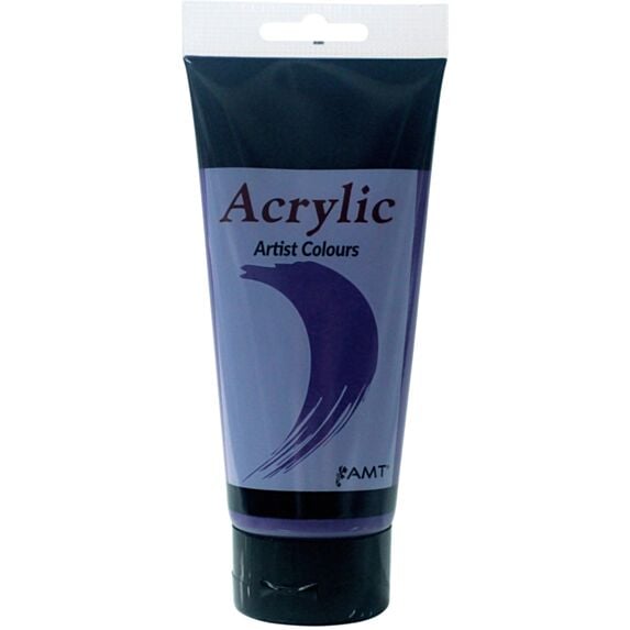 Peinture acrylique tube 200 mL dark cobalt violet - FEVICRYL