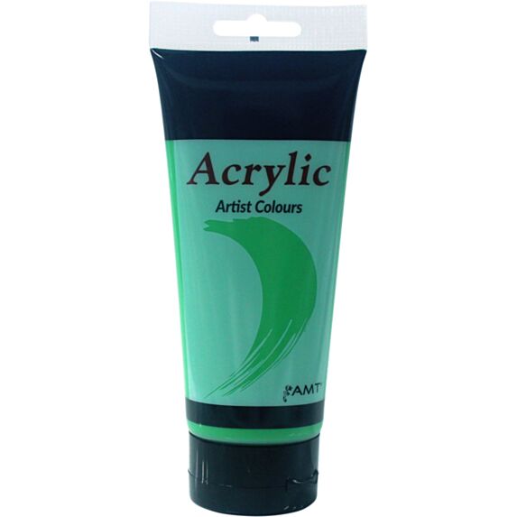 Peinture acrylique tube 200 mL cadmium vert - FEVICRYL