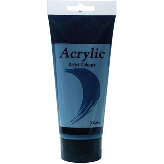 Peinture acrylique tube 200 mL indigo - FEVICRYL