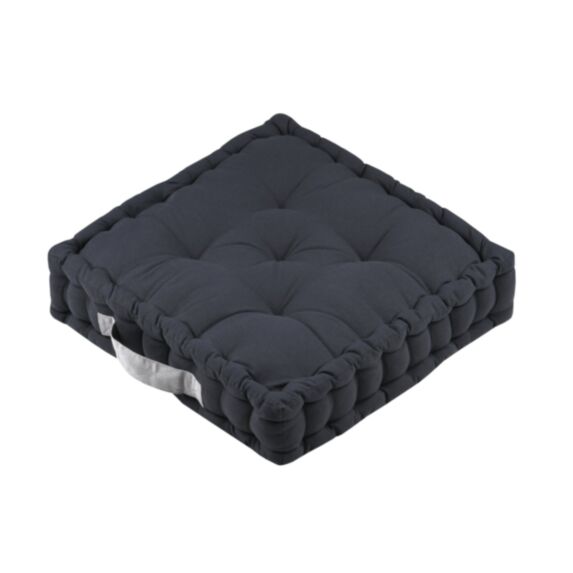 Coussin de sol Duo 45 x 45 x 10 cm anthracite - STOF