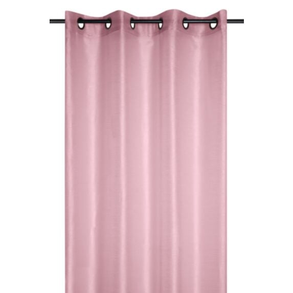 Voilage Linwood 140 x 260 cm rose - LOVELY CASA
