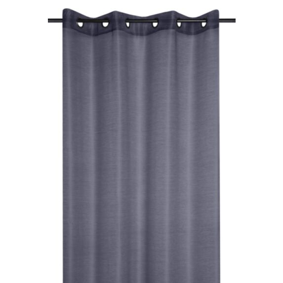 Voilage Linwood 140 x 260 cm gris anthracite - LOVELY CASA