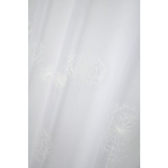 Voilage décoré Blowing 140 x 260 cm blanc - STOF