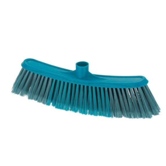 Tête de balai incurvée 30cm bleu canard - TENDANCE