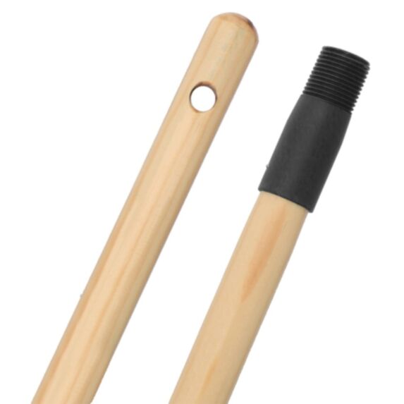 Manche pin vernis transparent 140cm naturel - TENDANCE