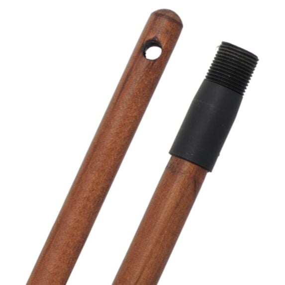 Manche eucalyptus 120cm teint bois vieilli - TENDANCE