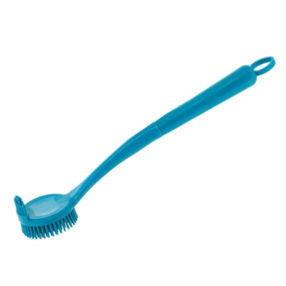 Brosse ronde à vaisselle fibres caoutchouc TPR - TENDANCE