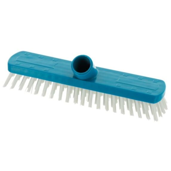 Tête de balai frottoir fibres 25cm blanc/bleu - TENDANCE