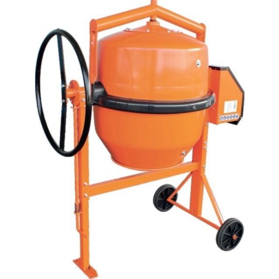 Bétonnière électrique 170L B180 orange - ALTRAD
