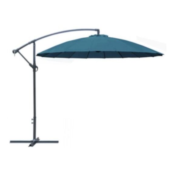 Parasol déporté Ø3 m Pagode bleu - PRO LOISIRS