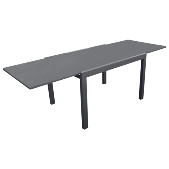 Table de jardin extensible Elise 140/240x90m graphite - PROLOISIRS