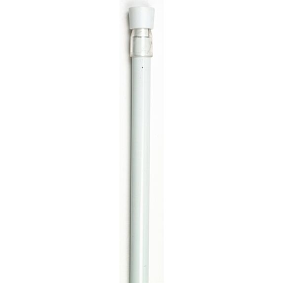 Tringle autobloquante ronde 60 x 80 cm - blanc