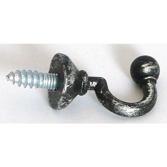 Lot de 2 gonds crosse  - noir/argent
