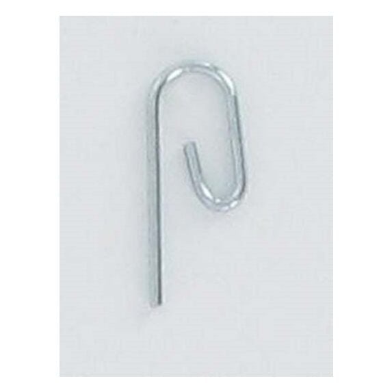 Agrafe métal escargot x 25 - argent