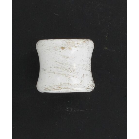 Lot de 2 embouts Bouchon ⌀ 20 - blanc/or
