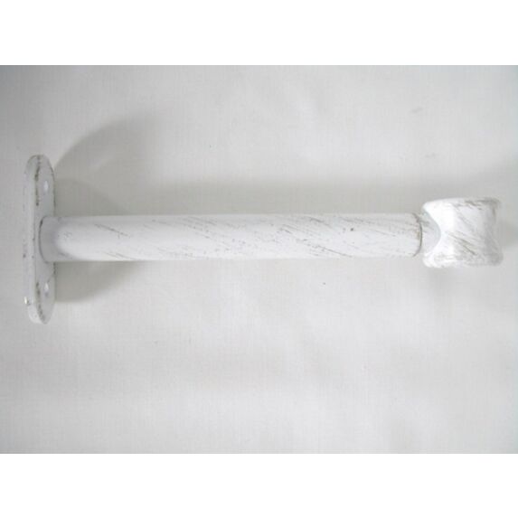Lot de 2 supports simple ⌀ 20 150 mm - blanc/or