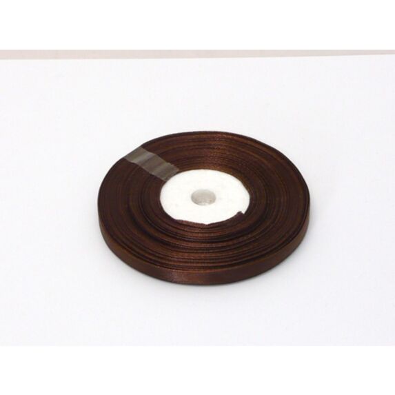 Ruban 25 m x 6 mm - chocolat