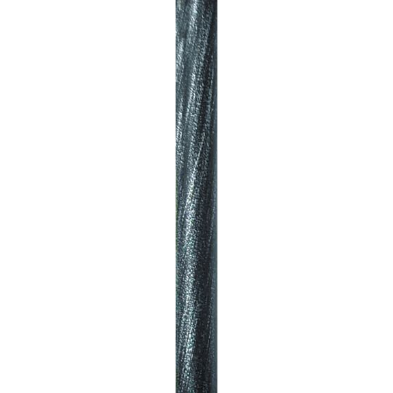 Tube fer forgé extensible d17/20 1.85-3,50 m - noir/argent