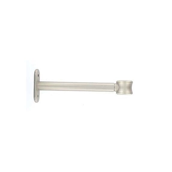 Lot de 2 supports simple ⌀ 20 150 mm - argent mat