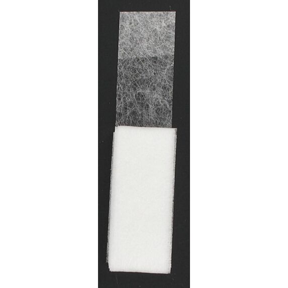 Thermocollant 2,5 cm x 3 m - blanc