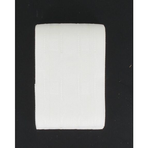 Ruban fronceur 7 cm x 5 m - blanc