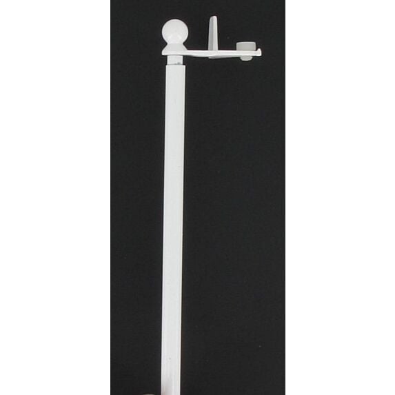 Tringle fix'vit autobloquante ⌀ 9 mm extensible 30/50 cm - blanc