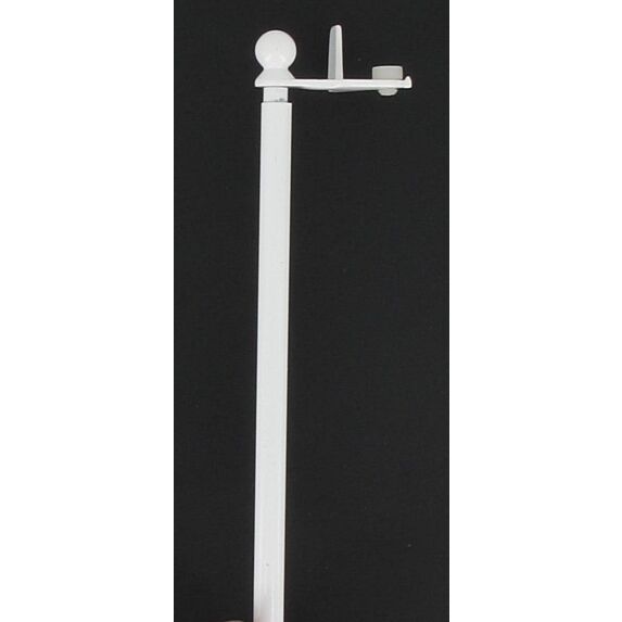 Tringle fix'vit autobloquante ⌀ 9 mm extensible 50/80 cm - blanc