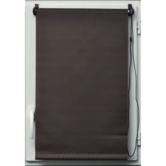 Store enrouleur tamisant 60 x 90 cm taupe - LUANCE 