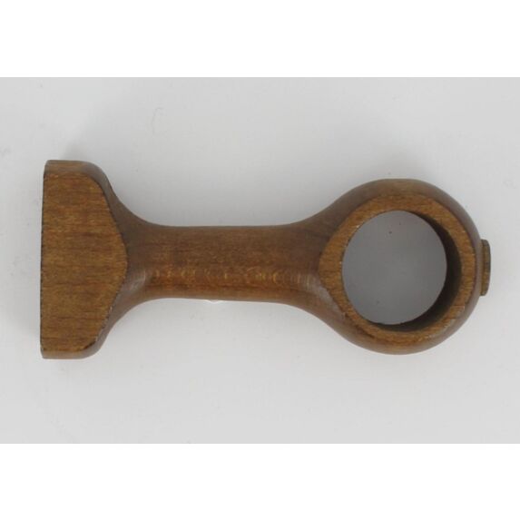 Lot de 2 supports courts ⌀ 28 - teinte chêne