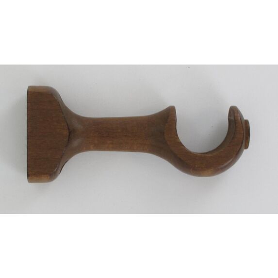 Lot de 2 supports ouvert simples ⌀ 28 - teinte chêne