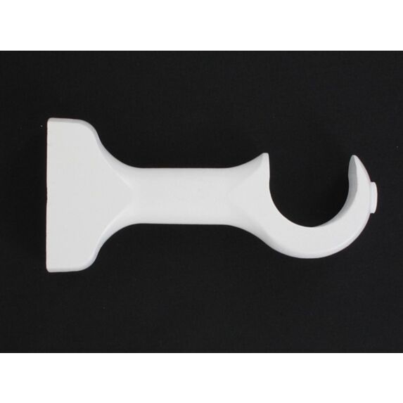 Lot de 2 supports ouvert simples ⌀ 35 - blanc